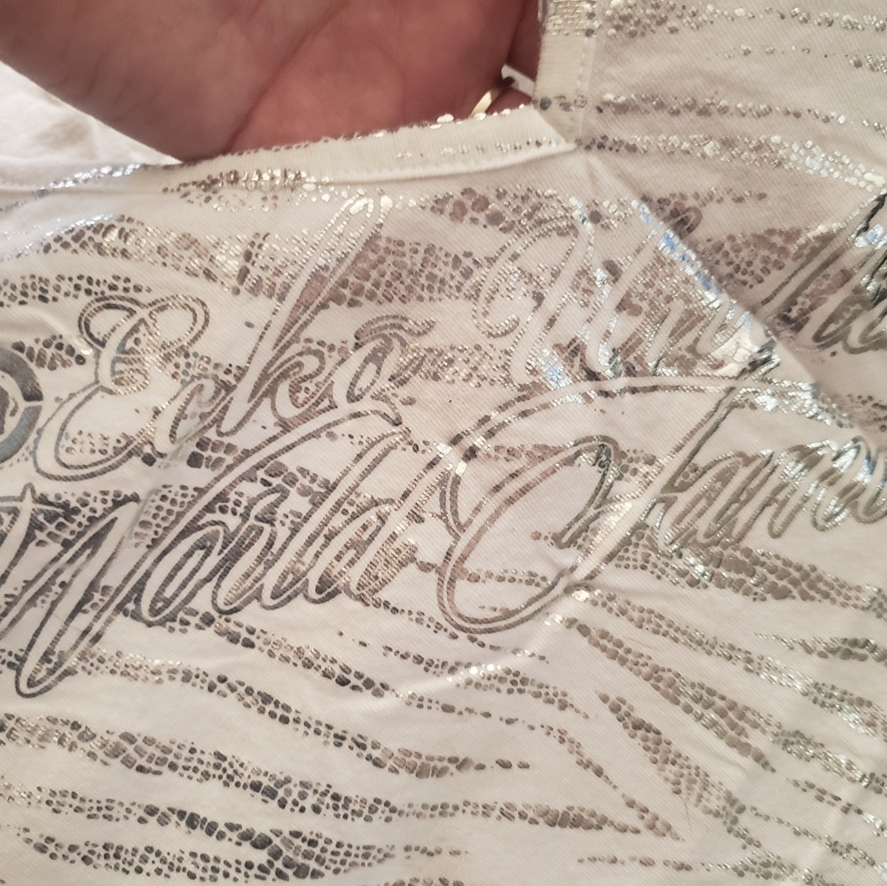 White/Silver Ecko Shirt